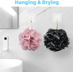 Chuya 4 Pack Bath Loofahs Sponge 70g, Shower Sponges Loofah Body Scrubber Balls - Image 6