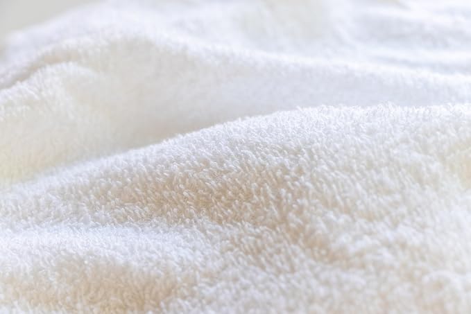 CH White Bath Towels Bulk Pack of 36 – Pure Cotton Lightweight & Absorbent - Image 5