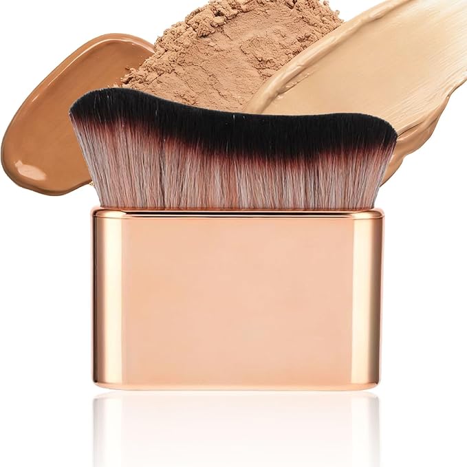 Professional Kabuki Foundation Brush by OETUIOW