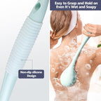 BEDELITE Back Scrubber for Shower, Soft Bath Brush Long Handle for Men & Women - Image 5