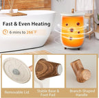 COSTWAY Bucket Style Towel Warmer, 23L Towel Warmer - Image 4