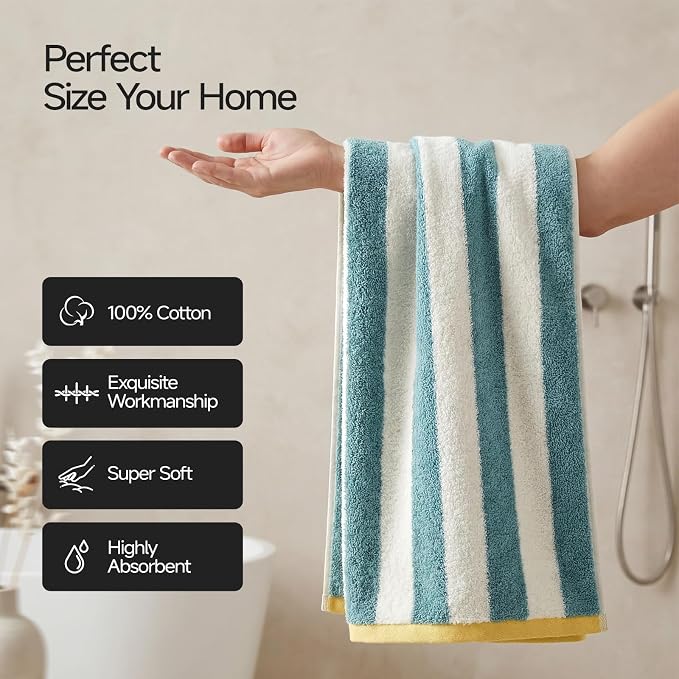 REDKISS 3-Pack Green Hand Towels - Image 5