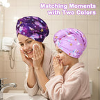 FIOBEE Microfiber Hair Towel Wrap - Image 2