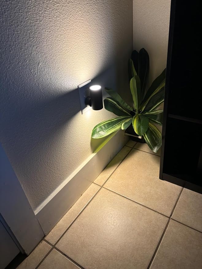 TSEXES LED Night Light Plug into Wall, 0-300LM Adjustable Brightness, Light - Image 5