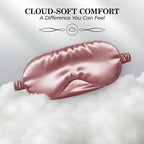 SLEEP SANCTUARY 100% Pure Mulberry Silk Sleep Mask - Image 4