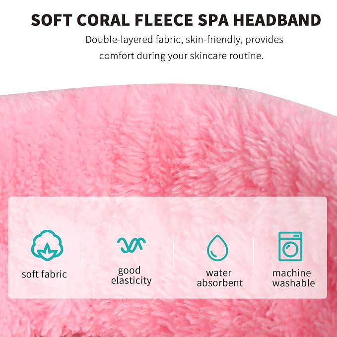 WSYUB Spa Headband, Makeup Headband - Image 3