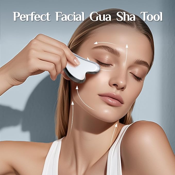 Rena Chris Gua Sha Facial Tools, Terahertz Guasha Tool - Image 2