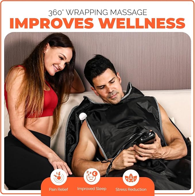 MySauna XL Infrared Sauna Blanket | Fits Him & Her | Fast Sweat, Sauna Bag - Image 7