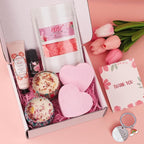 Thank You Gifts for Women, 9-Piece Rose Pamper Set – Luxury Relaxation Bath & - Image 2