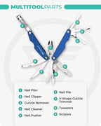 Manicure and Pedicure Kit - 9 in 1 Professional Manicure Set - Image 3