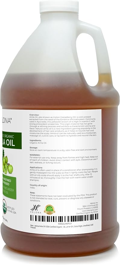 velona Amla Oil USDA Certified Organic - Image 3