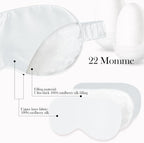 SilkDream 100% Mulberry Silk Sleep Mask Eye Mask - Image 3