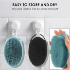 RamPula Silicone Body Scrubber, Silicone Loofah, Quick-Dry Exfoliating Body - Image 4