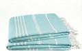 Cotton Turkish Beach Towel by 9Threads