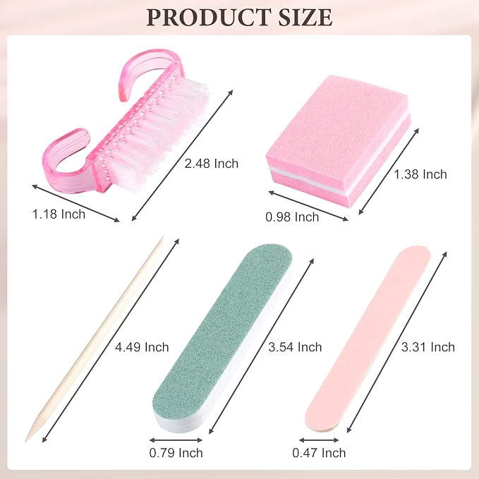 SUTOKAKA 10 Sets Disposable Manicure Prep Kit - Image 2