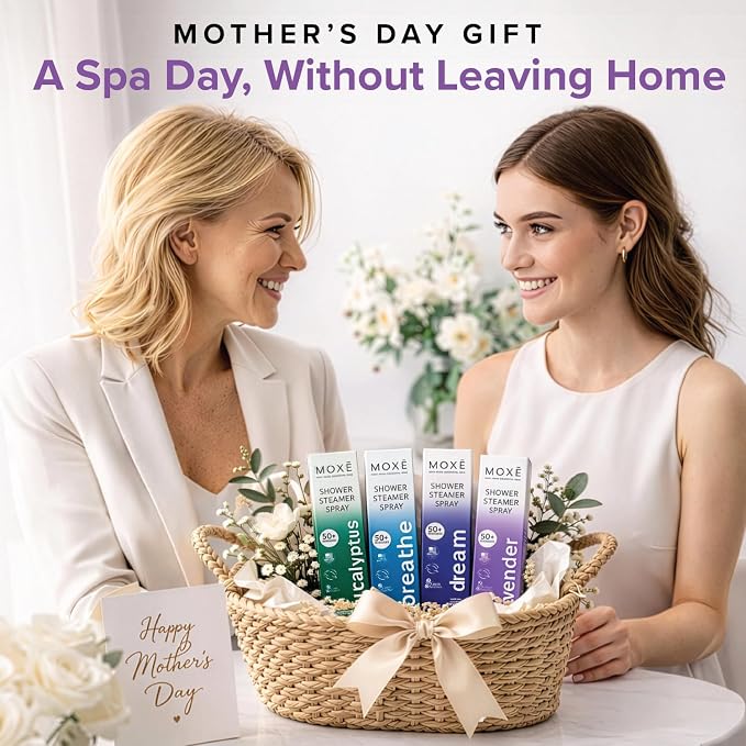 MOXE Aromatherapy Shower Mist Variety Pack, Eucalyptus, Breathe and Dream - Image 4