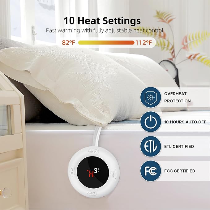 Gotcozy Heated Mattress Pad Twin Size - Image 5