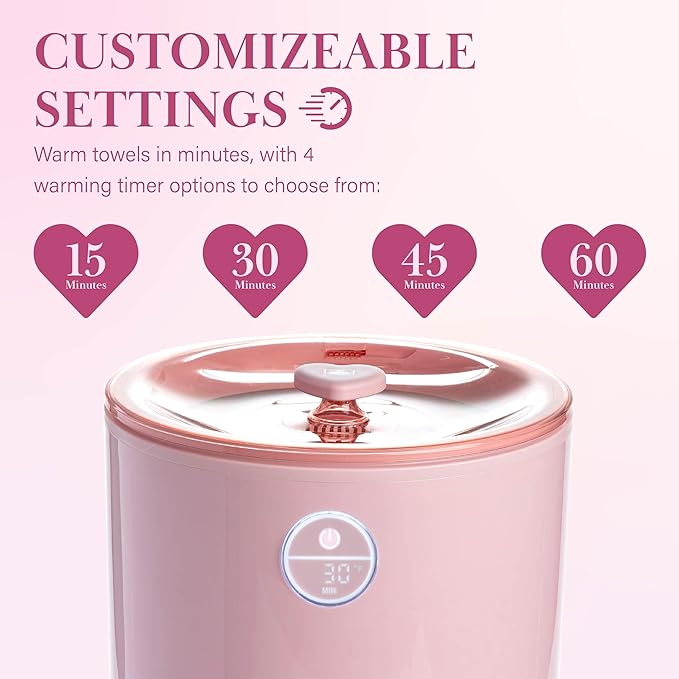 Paris Hilton 20L Luxury Towel Warmer, Built-In Aromatherapy Compartment - Image 4