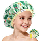 Years calm Kids Shower Cap, Waterproof Reusable Cartoon Bath Cap by Yearscalm