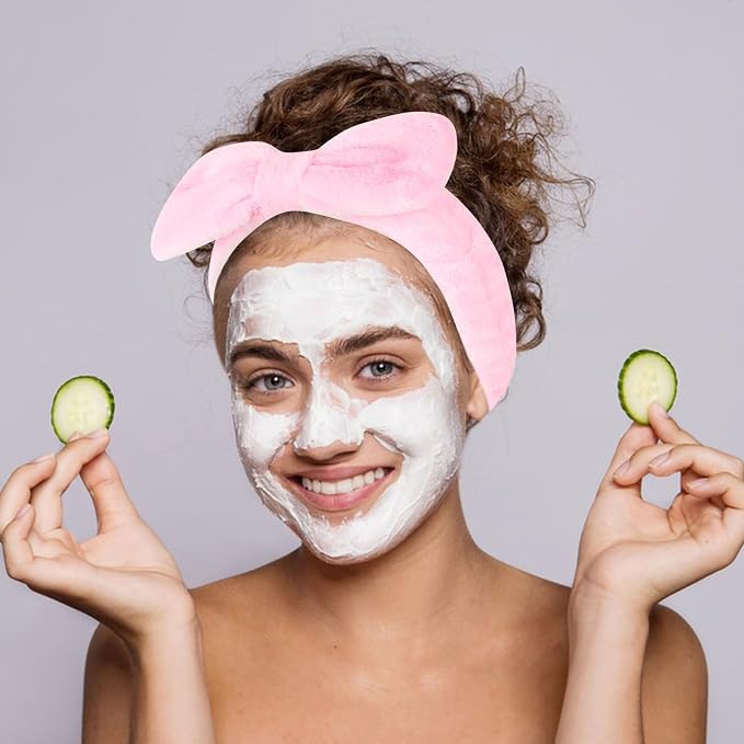 8 Pack Spa Headband for Washing Face - Image 2