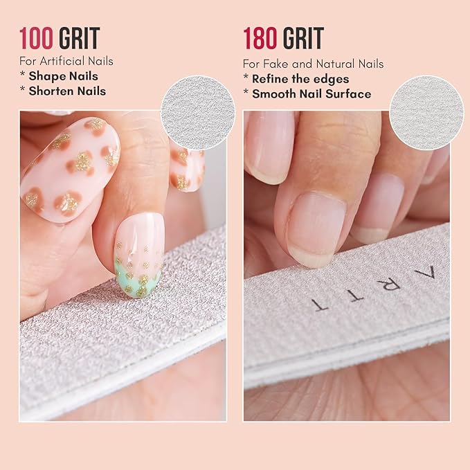 Makartt Nail File, 100/180 Grit Nail Files - Image 2