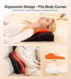 ALLJOY Back Massager with Heat, Electric Shiatsu Massage Pillow with LCD Display - Image 3