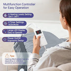 Heating Pad for Neck and Shoulders and Back Pain Relief, Heating Pad for Back - Image 2