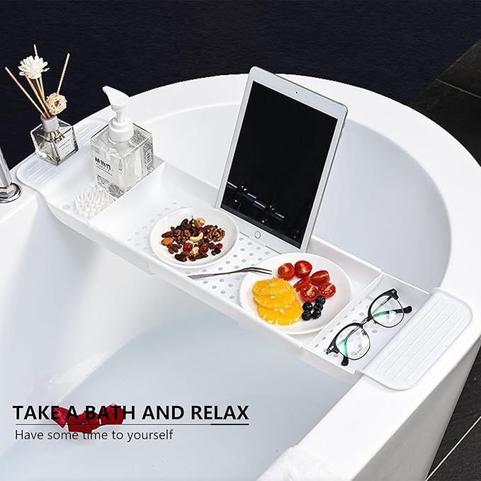 Bath Tub Tray - Stretchable, Strong Load-Bearing, Anti-Slip Design - Ultimate - Image 2