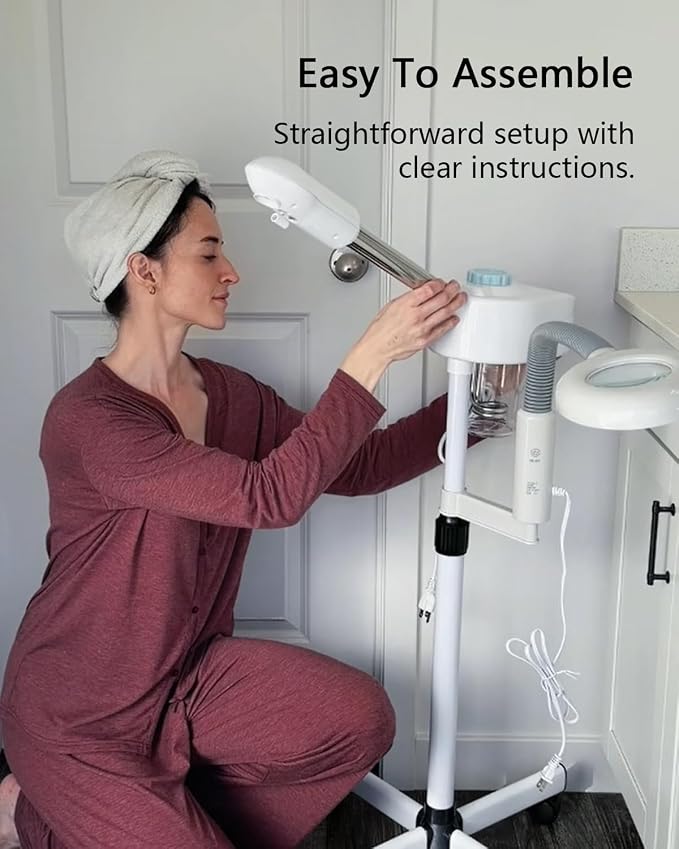 Artist hand Facial Steamer Professional 2 in 1 Hot Face Steamer - Image 3