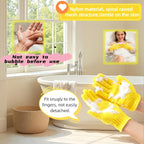 4-Pack SpaGlow Exfoliating Bath Gloves - Image 9
