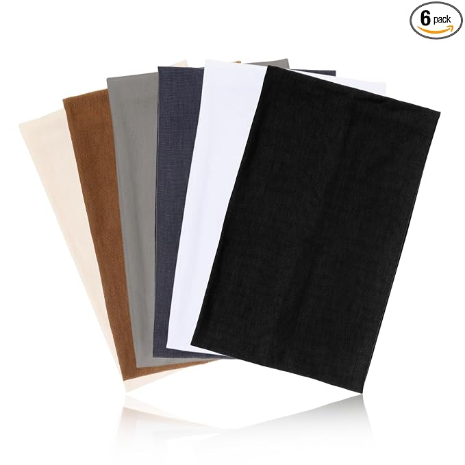 Wide Headbands for Women Non Slip Thick Large Head Bands for Women's Hair by Huachi