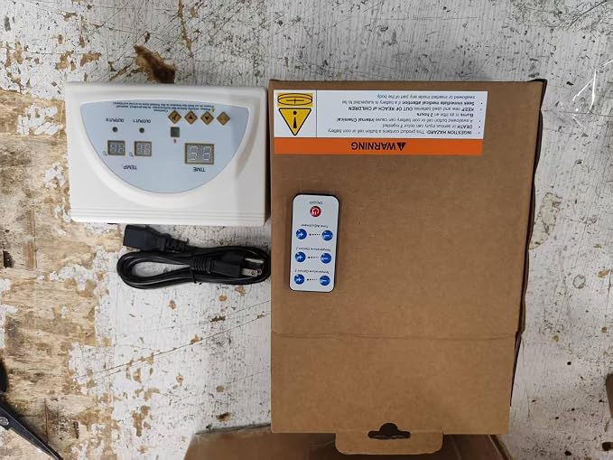 Infrared Sauna Blanket Controller, Digital Heat 2 Zone Sauna - Image 6