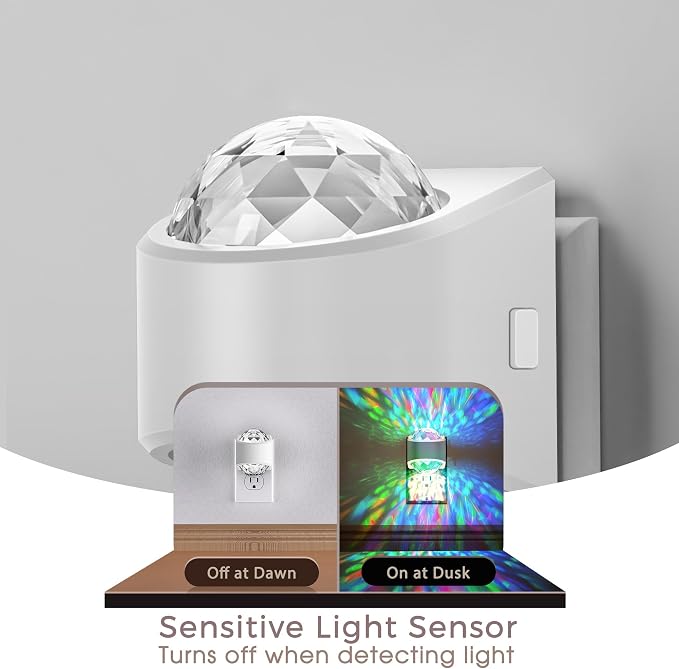 Night Lights Plug into Wall, Star Projector - Image 2