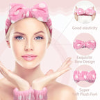 Janmini 36 Pcs Spa Headband and Wristbands Set - Image 5