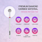 PANA 3/32" Diamond Carbide Ball Bit- Style 06, Fine Grit - Image 6