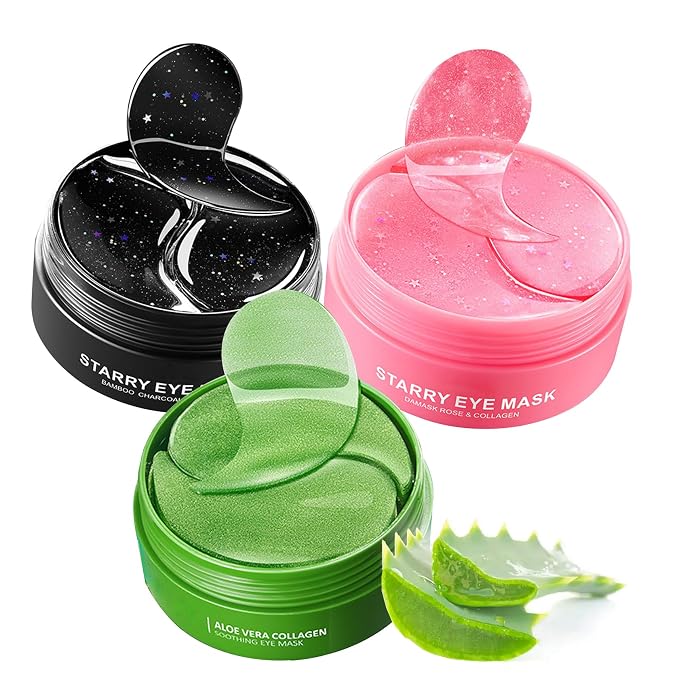 90 Pairs Under Eye Patches, Hydrating Under Eye Masks, Moisturizing Eye Patches by Unknown