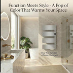 Electric Towel Warmer, Heated Towel Rack - Image 6