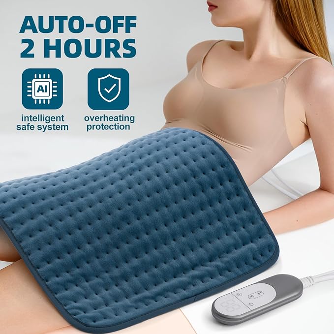 XX-Large Heating Pad for Back Pain Relief, Shoulder & Cramps - Image 2