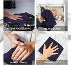 Avalon Towels Cotton Washcloths 24-Pack – 12 x 12 Inch Plum Super Soft & - Image 7