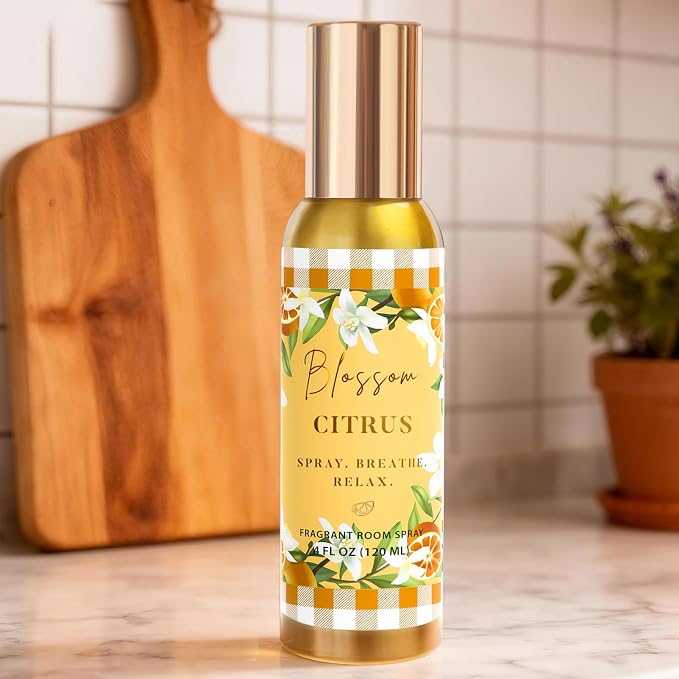 Room Spray, Blossom Citrus, 4 fl oz, Air Freshener - Image 3