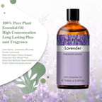 Lavender 3.38fl.oz Essential Oil, PHATOIL Aromatherapy Essential Oils - Image 3