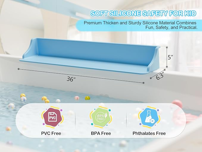 Cushore 3-Ft Bathtub Splash Guard PlayPad - Image 5
