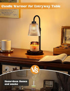 Innqoo Candle Warmer Lamp with Timer, Dimmable Candle Warmer - Image 5