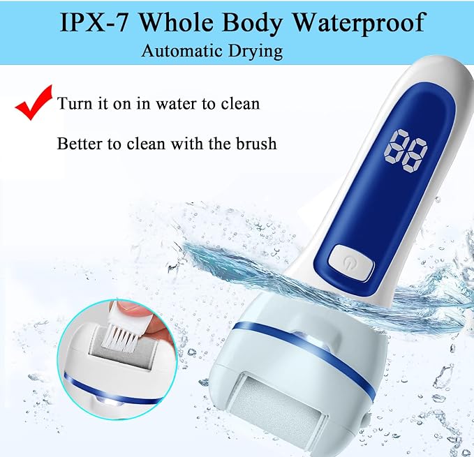 Callus Remover for Feet, 13-in-1 Professional Pedicure Tools Foot Care Kit - Image 3