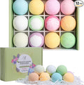 Bath Bombs Gift Set for Women – 12 Pack Spa Fizzies by Romancy