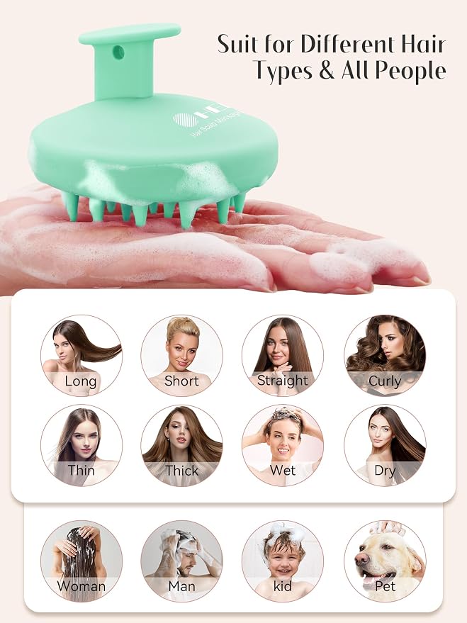 HEETA Scalp Massager Hair Growth, Scalp Scrubber - Image 7