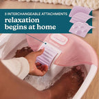 Homedics Bubble Bliss Deluxe Footbath Gift Set – Maintain Heat Foot Spa - Image 4