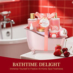Gift Basket for Women, Strawberry Spa Baskets for Women Gifts, Beauty & - Image 4