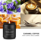 Caramel Coffee Candle | Men Scented Candles - Image 2
