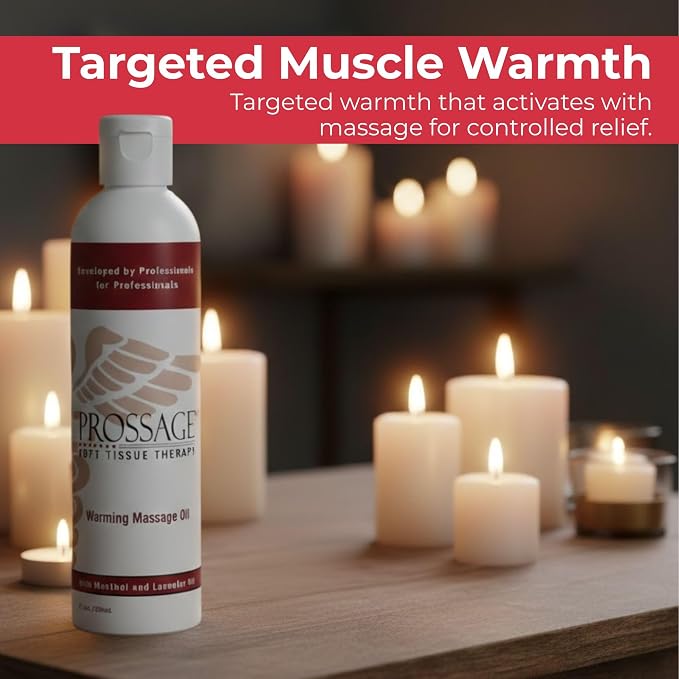 Prossage Heat Warming Relief Massage Oil - Image 2
